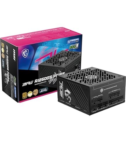 FSP Hydro G Pro 1200W Power Supply, 80 Plus Gold, ATX 3.0/PCIe 5.0